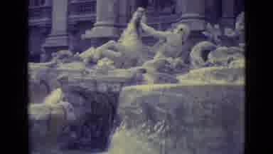 Vatican City (1962): View Of Fountain With Sculptures In Front Of Historic