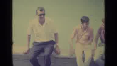 Vatican City (1962): Dad Flips The Bird To The Son Who Is Asking Him For Money As