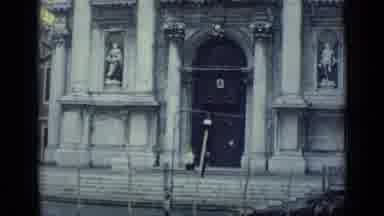 Venice Italy (1962): Old And Detailed Churches And Buildings At The Water's Edge