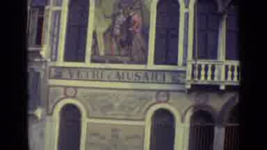 Venice Italy (1962): Venetian Footage Of Historical Buildings And Water With