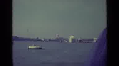 Venice Italy (1962): A Person Traveling On A Ship Is Shown The Sea And Houses