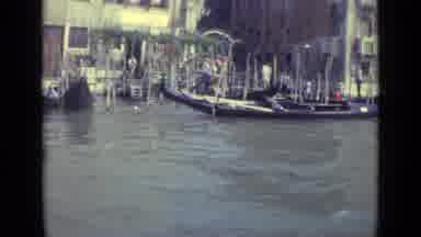 Venice Italy (1962): Old Venedig Movie With A Ship Cruise At The Water