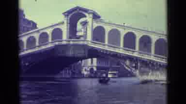 Venice Italy (1962): City Flooded With Water With Streets Like Rivers And Bridges