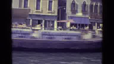 Venice Italy (1962): Man In White Shirt Carries Sack Over His Shoulder As Seen