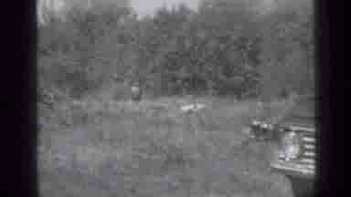 Saint Petersburg Russia (1967): Vehicle Covered With Tarp In Field With Man