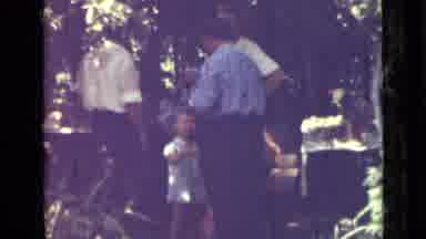 Saint Petersburg Russia (1967): Man And Little Girl Playing With Dolls