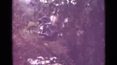 Saint Petersburg Russia (1967): Brown Blanket Laying On The Ground In A Clearing