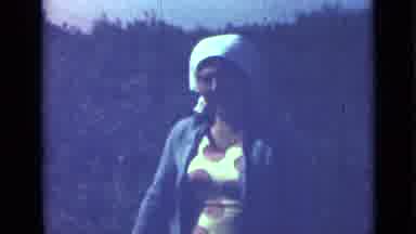 Saint Petersburg Russia (1967): Nun In Polka Dot Dress Smiling