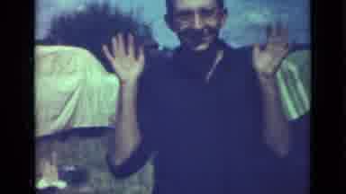 Saint Petersburg Russia (1967): Man At Friendly Gathering Waves Hands And Claps