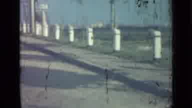 Saint Petersburg Russia (1967): A Drive On A Road Which Has Pillars On The Side