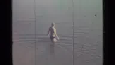 Saint Petersburg Russia (1967): Old Film Of Boy Jumping Into Water By Himself