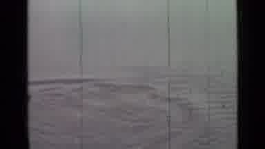 Saint Petersburg Russia (1967): Water Disturbance Filmed On Foggy Day Out In The