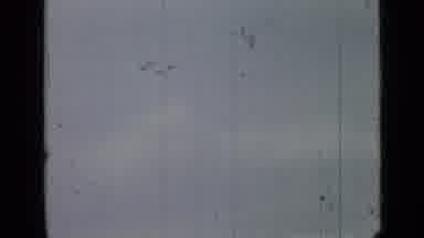Saint Petersburg Russia (1967): Airshow With Four Fighter Planes Flying In