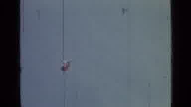 Saint Petersburg Russia (1967): Person Parachuting In The Sky On A Bright And