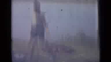 SAINT PETERSBURG RUSSIA-1967: Camping And Cooking With Family In Lake It's Very