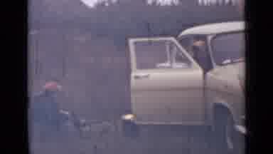Saint Petersburg Russia (1967): Old Country Friends Having A Picnic In The Woods
