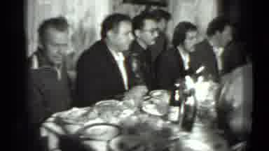 Moscow Russia (1975): Thanksgiving Feast At Family Home