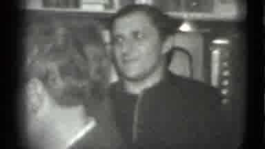 Moscow Russia (1975): Man Talking And Happy With Friends