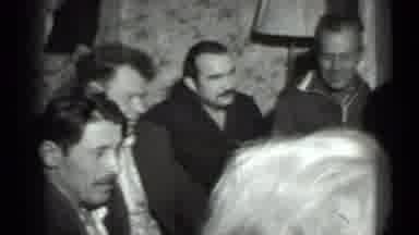 Moscow Russia (1975): Italian Family Men Talking Lady At A Parked Car In The
