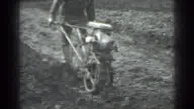 Moscow Russia (1975): Old Aged Farming Machine For Plowing Fields