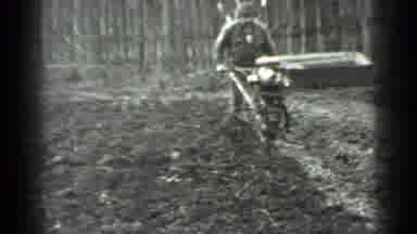 Moscow Russia (1975): A Wood Cutter Doing His Work In A Jungle With His Woods