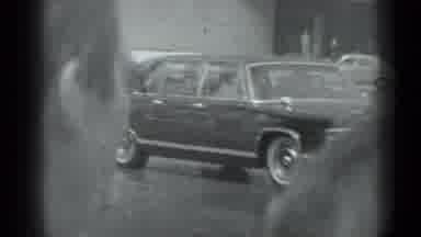 Moscow Russia (1983): Two Black Cars In A Motorcade
