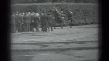 Moscow Russia (1983): People Marching In A Funeral