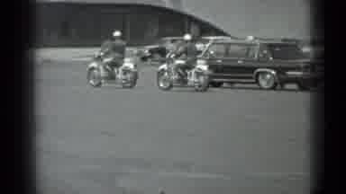 Moscow Russia (1983): Police Escort Providing Security Downtown For A Celebrity Or