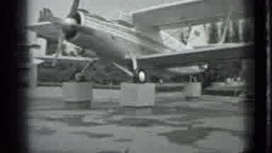 Moscow Russia (1983): Airplane Exposed In Central City Area As A Tourist Spot A