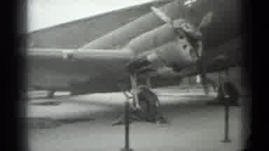 Moscow Russia (1983): Military Airplanes Parked On Military Base On Day Of