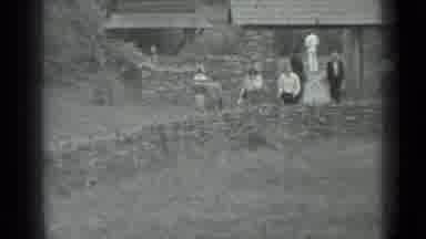 Moscow Russia (1983): People Walking Through An Old Village
