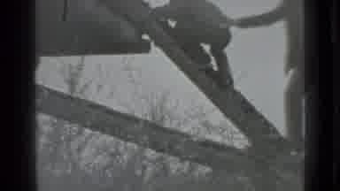Moscow Russia (1983): A Family Move Upward Using Steps