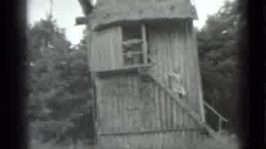 Moscow Russia (1983): Little Kids Are Enjoying Their Time On Stairs Of The Mill