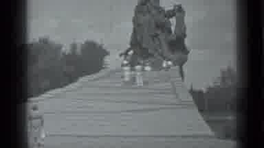 Moscow Russia (1983): Sculpture Sitting Tall At The Peak Of A Tall Hill With