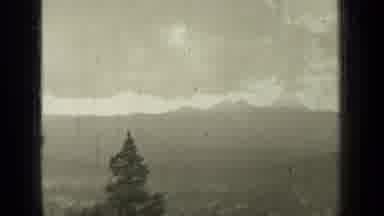 Bend Oregon (1937): View Of Nature And Car
