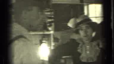 Bend Oregon (1937): Rotating Eye-Level Shot Of The Inside Of A Store With People