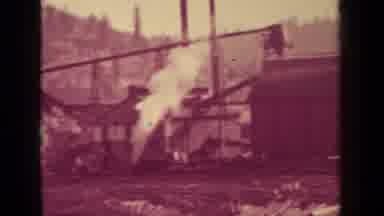 Klamath California (1937): A Brownish Red Tinted Video Of Little Buildings With