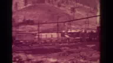 Klamath California (1937): Workmen Move And Process Logs At A Plant With Smoke