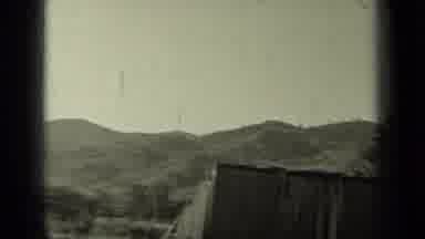 Klamath California (1937): Grainy Old Time Sepia Footage Of Mountain Range Scenery