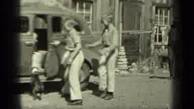 Klamath California (1937): A Dog And Two Boys Hop Into A Car That Looks Like It