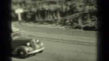 Klamath California (1937): Family Is Taking A Family Vacation With Luggage