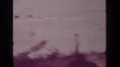 Medford Oregon (1937): A Brown Obscure Shot Of A Desert With A Mountain