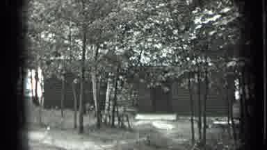 Long Lake Canada (1939): View Of An Australian Farm House 1939 With Eucalyptus