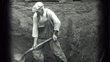 Long Lake Canada (1939): Pop Shows He Can Still Dig Slowly As A Senior Citizen And