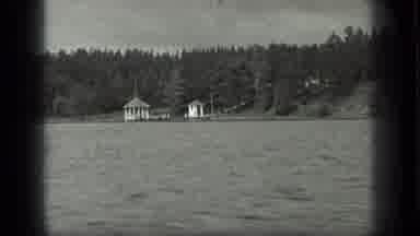 Long Lake Canada (1939): View From A Bay Boat That Is Surrounded By Untouched