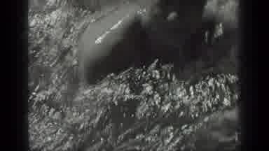 LONG LAKE CANADA-1939: A Woman Swimming In Shallow Water
