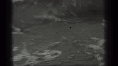 Long Lake Canada (1939): Waves Crashing By The Sand Then A Person In A Swimsuit