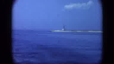 Long Island New York (1948): View Of The Statue Of Liberty From A House On A Cliff