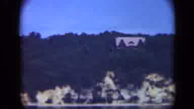 Long Island New York (1948): Grainy Film Clip From An Evening Overlooking A House