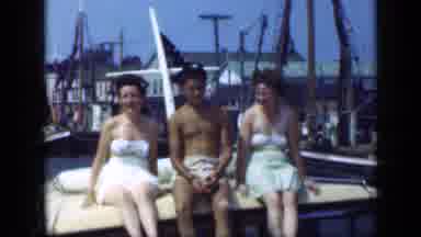 Captain Tan-skinned rocks the boat, literally, in his fancy hat!